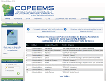 Tablet Screenshot of copeems.mx